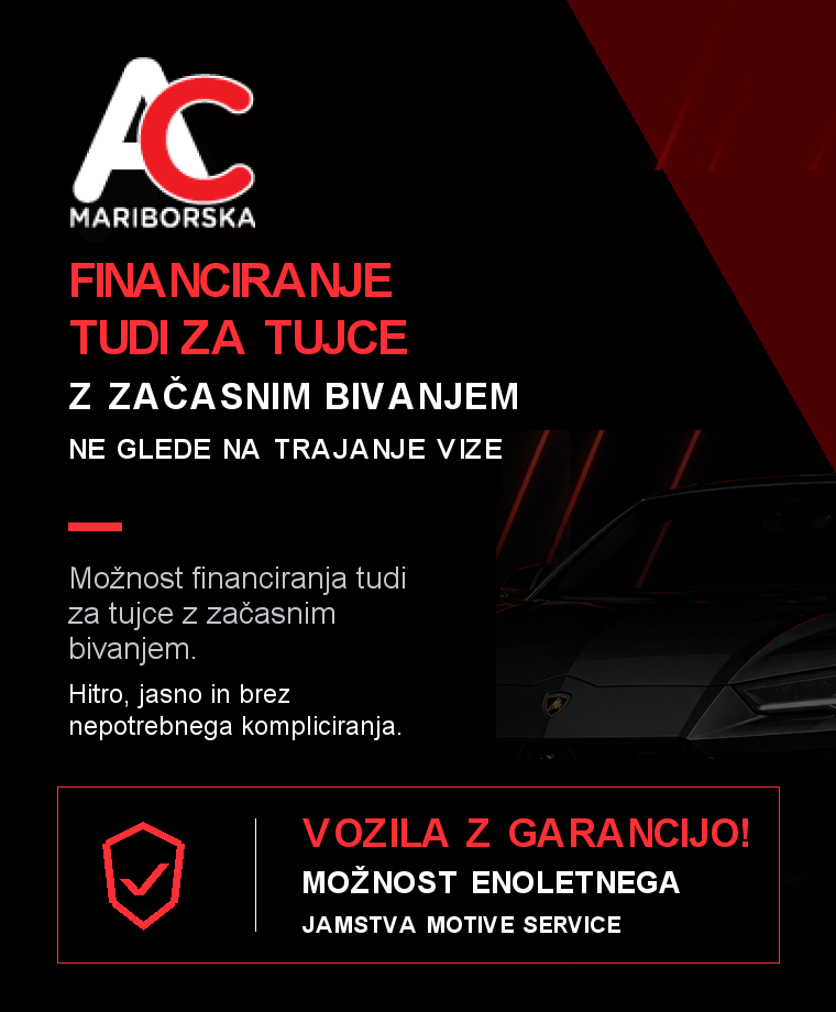 Financiranje za tujce in vozila z garancijo